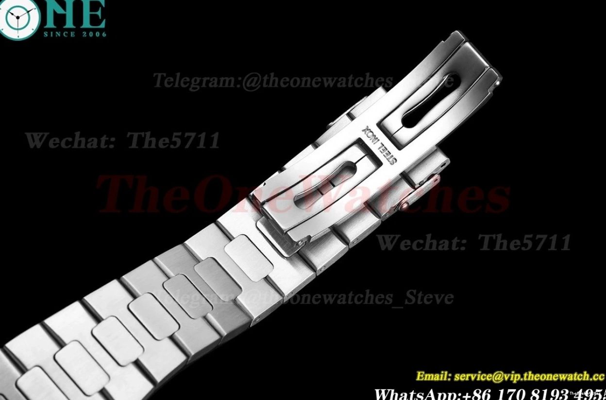 SS MY8215 Nautilus 5711 40mm SS GDF Dial White 0123